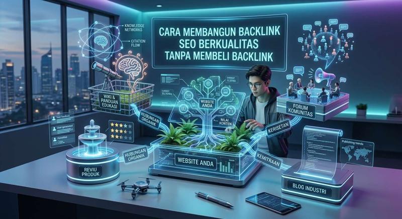 Cara Membangun Backlink SEO Berkualitas Tanpa Membeli Backlink