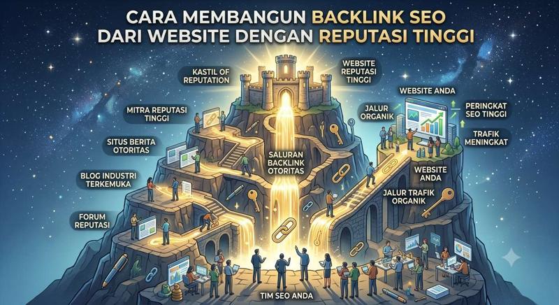 Cara Membangun Backlink SEO dari Website dengan Reputasi Tinggi