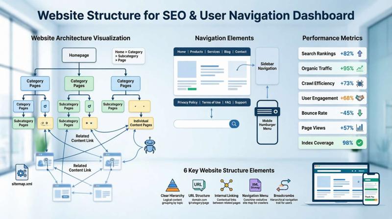 Pentingnya Struktur Website yang Baik untuk Mendukung SEO dan Kemudahan Navigasi Pengguna