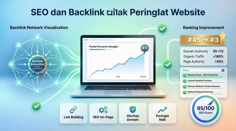 Hubungan SEO dan Backlink dalam Meningkatkan Peringkat Website
