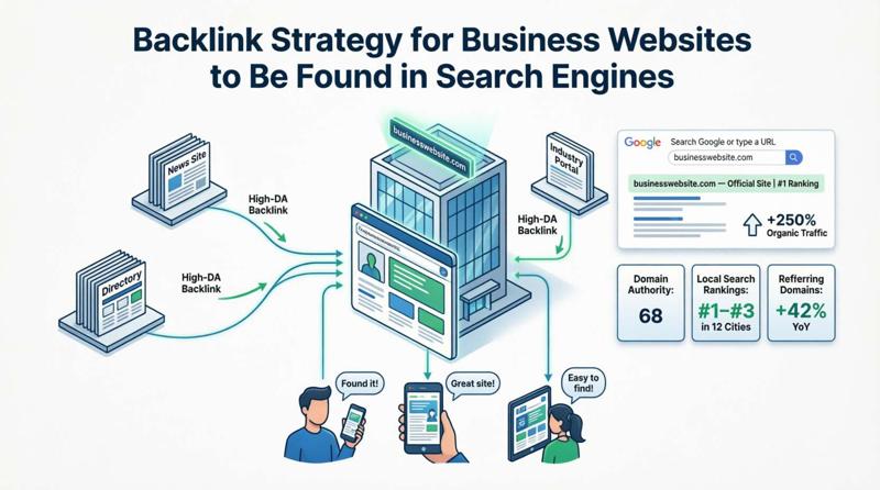 Strategi Backlink untuk Website Bisnis agar Lebih Mudah Ditemukan di Mesin Pencari