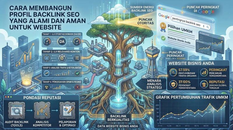 Cara Membangun Profil Backlink SEO yang Alami dan Aman untuk Website