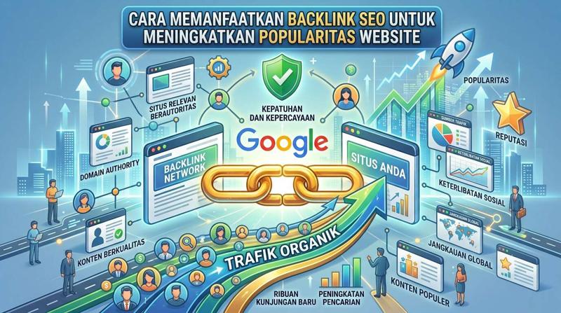 Cara Memanfaatkan Backlink SEO untuk Meningkatkan Popularitas Website